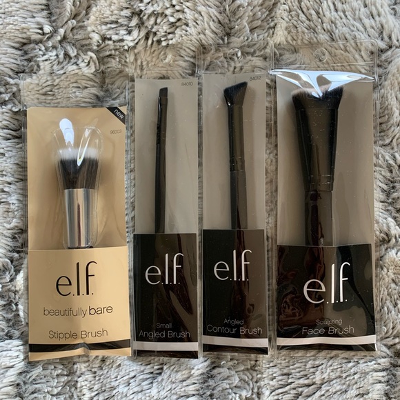 4Pc e.l.f. Makeup Brush Set NIB U - Picture 6 of 8